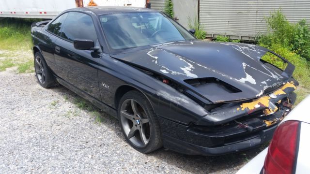 1991 Black BMW 8-Series Coupe