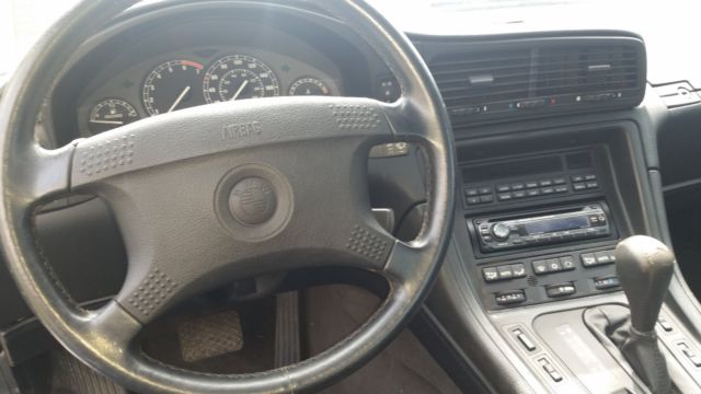 1991 Black BMW 8-Series Coupe
