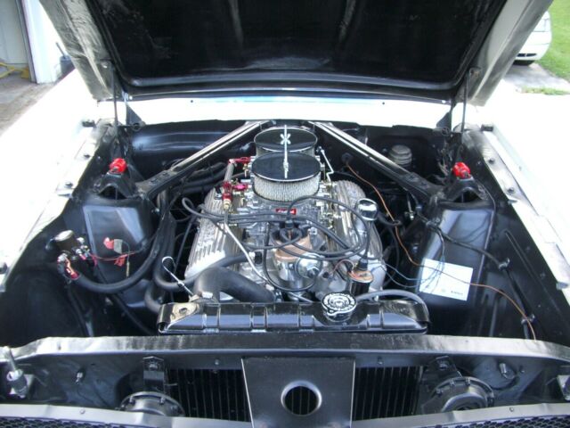 1965 White Ford Mustang Fastback