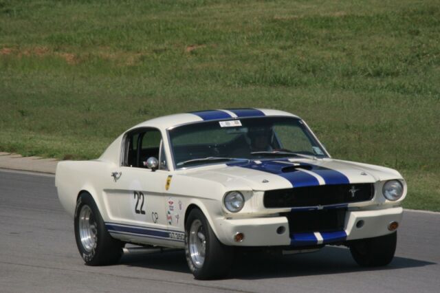 1965 White Ford Mustang Fastback