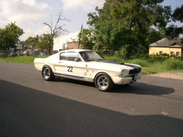 1965 White Ford Mustang Fastback