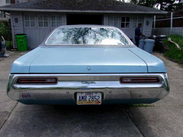 1970 BLUE Chrysler Newport 4 DOOR