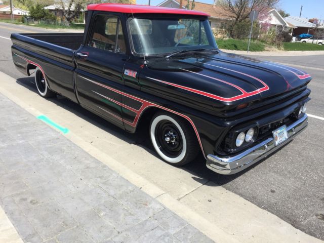 1965 Black Chevrolet C-10 Standard Cab Pickup