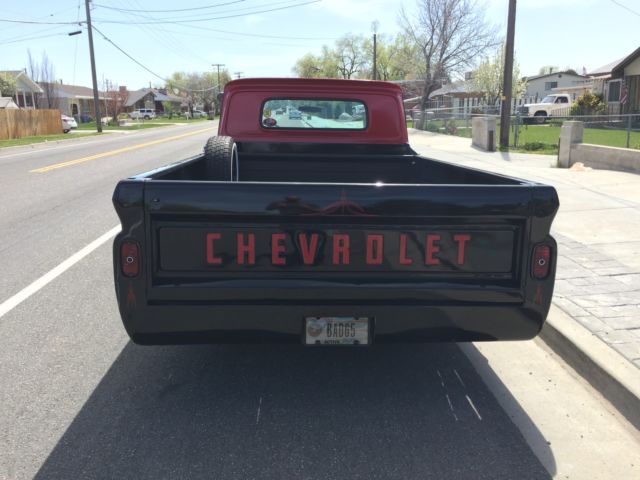 1965 Black Chevrolet C-10 Standard Cab Pickup