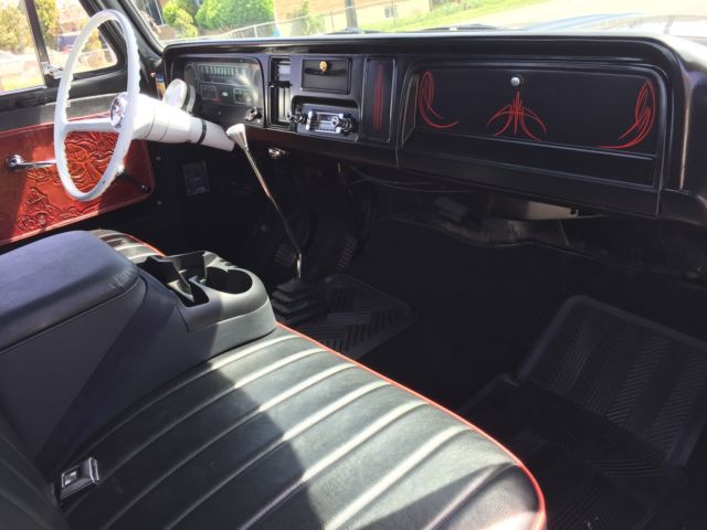 1965 Black Chevrolet C-10 Standard Cab Pickup