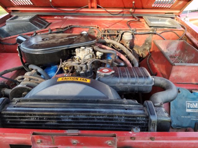 1966 Red/White Ford Bronco U15