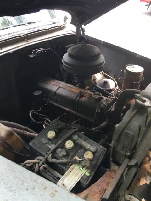 1953 blue Chevrolet Bel Air/150/210 four door seadan