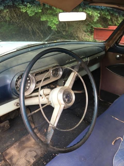 1953 blue Chevrolet Bel Air/150/210 four door seadan