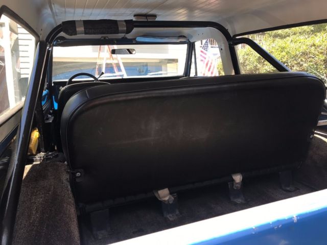 1972 Blue Chevrolet Blazer