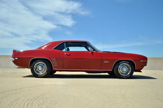 1969 Garnet Red Chevrolet Camaro Coupe