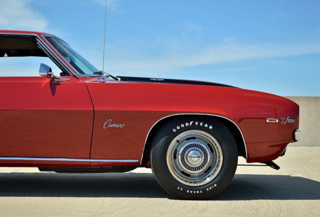 1969 Garnet Red Chevrolet Camaro Coupe