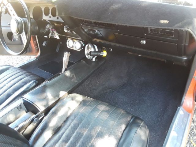 1973 Orange Dodge Challenger