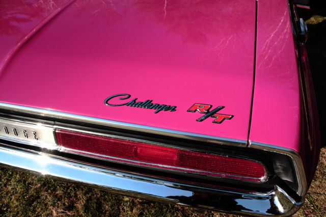 1970 Panther Pink Dodge Challenger Coupe