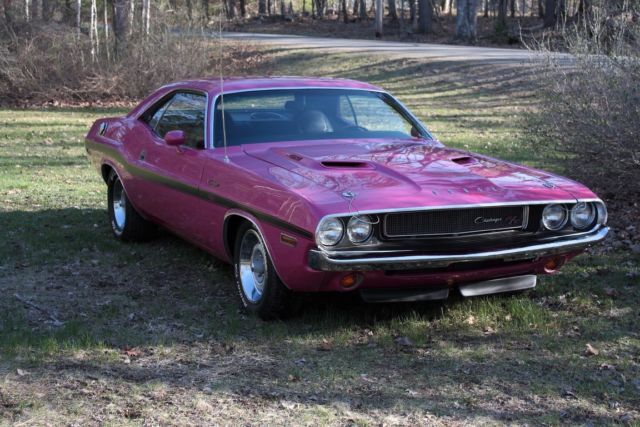 1970 Panther Pink Dodge Challenger Coupe