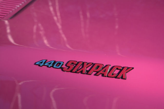 1970 Panther Pink Dodge Challenger Coupe