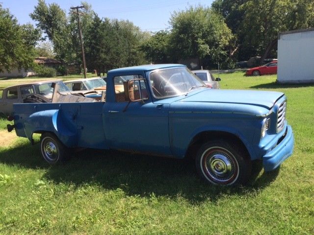 1961 Blue Studebaker 7E11 Standard Cab Pickup