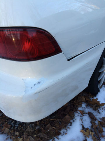 1994 White Acura Integra Sedan