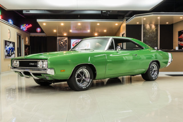 1969 Green Dodge Charger Coupe