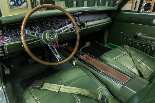 1969 Green Dodge Charger Coupe