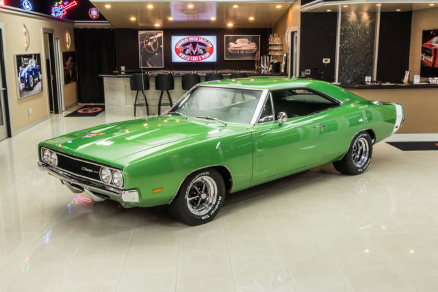 1969 Green Dodge Charger Coupe