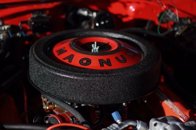 1969 Orange Dodge Charger Coupe