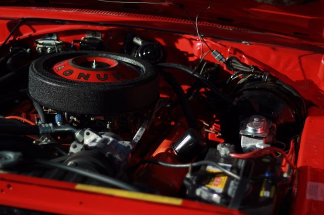 1969 Orange Dodge Charger Coupe