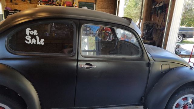 1970 Black Volkswagen Beetle - Classic Cab & Chassis