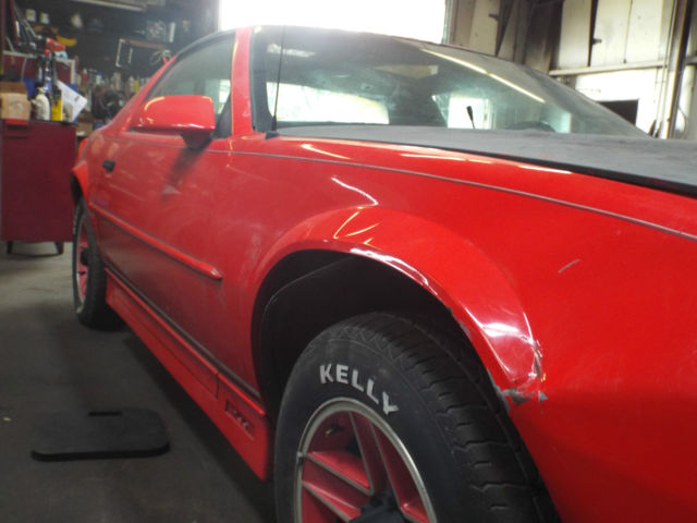 1989 Red Chevrolet Camaro Hatchback