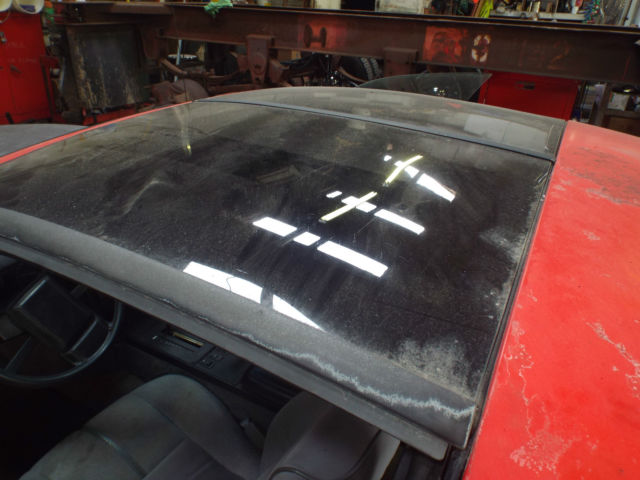 1989 Red Chevrolet Camaro Hatchback