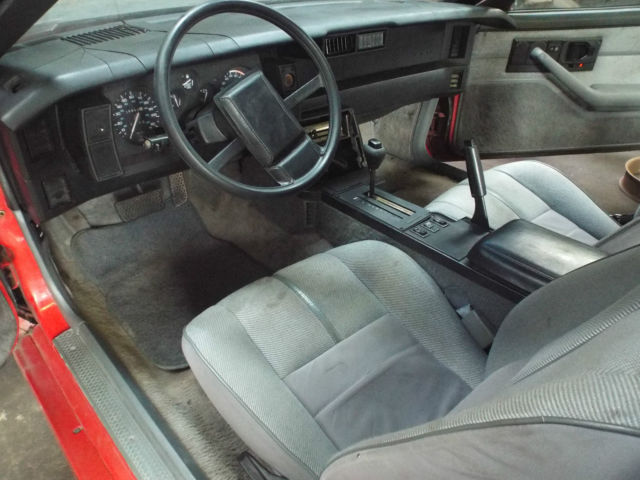 1989 Red Chevrolet Camaro Hatchback