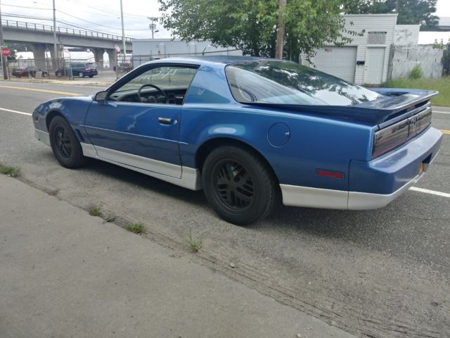 1987 Blue Pontiac Trans Am Coupe