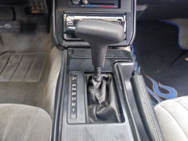 1987 Blue Pontiac Trans Am Coupe