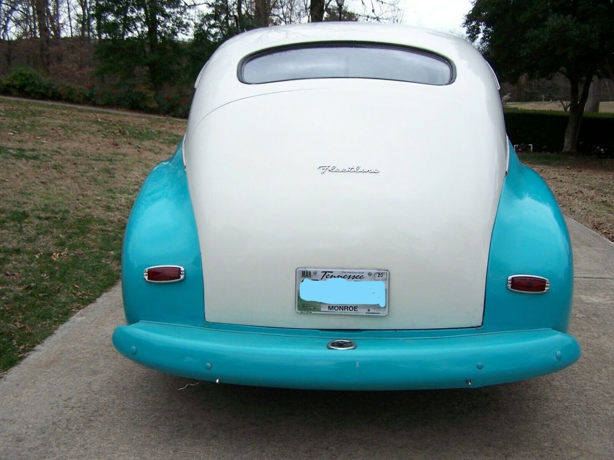 1948 Blue Chevrolet FLEETLINE Sedan