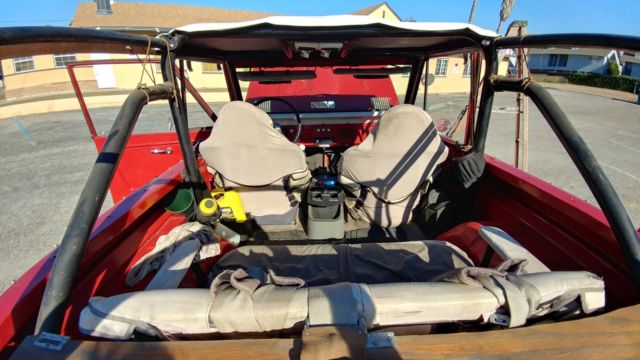 1967 Red Ford Bronco