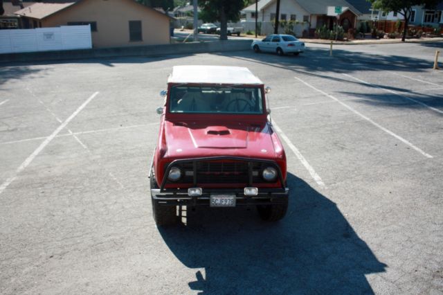 1967 Red Ford Bronco