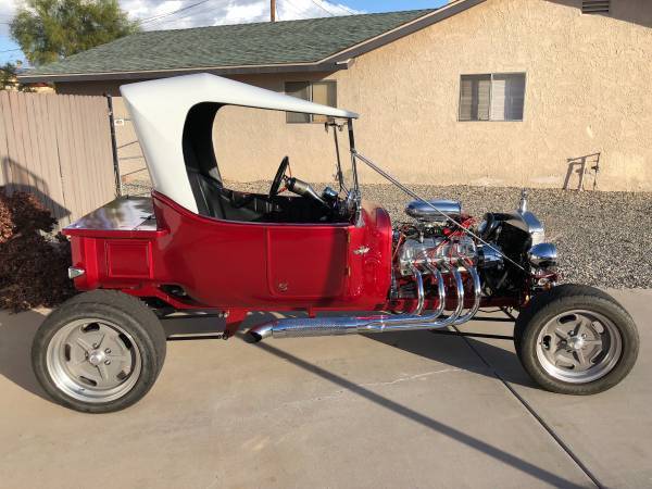 1923 RED/WHITE Ford T-Bucket T-Bucket HardTop