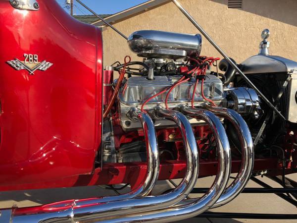 1923 RED/WHITE Ford T-Bucket T-Bucket HardTop