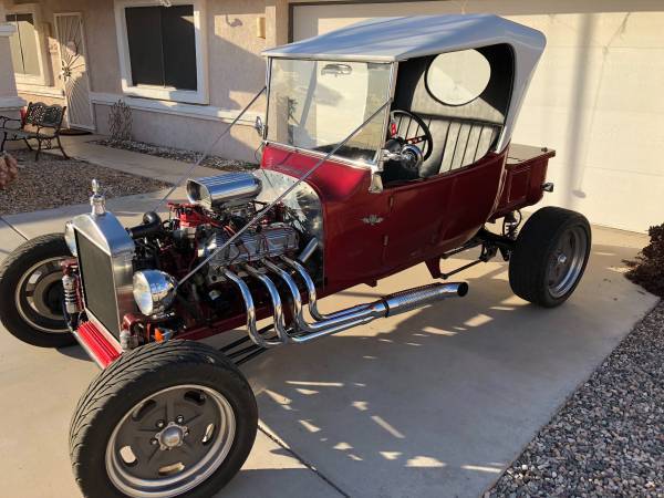 1923 RED/WHITE Ford T-Bucket T-Bucket HardTop