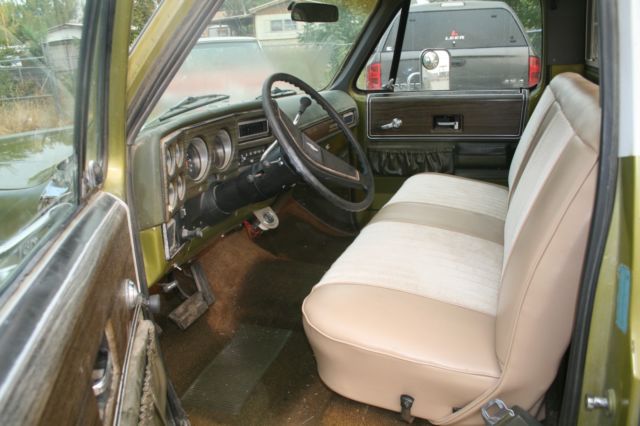 1973 Green Chevrolet C/K Pickup 3500 Cab & Chassis