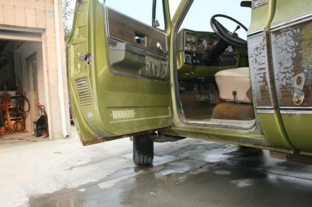 1973 Green Chevrolet C/K Pickup 3500 Cab & Chassis