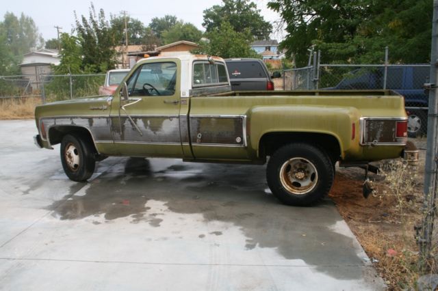 1973 Green Chevrolet C/K Pickup 3500 Cab & Chassis