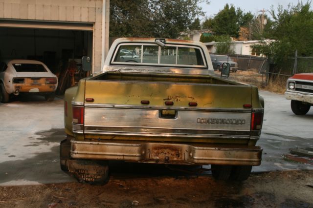 1973 Green Chevrolet C/K Pickup 3500 Cab & Chassis