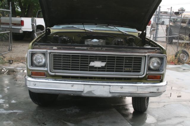1973 Green Chevrolet C/K Pickup 3500 Cab & Chassis