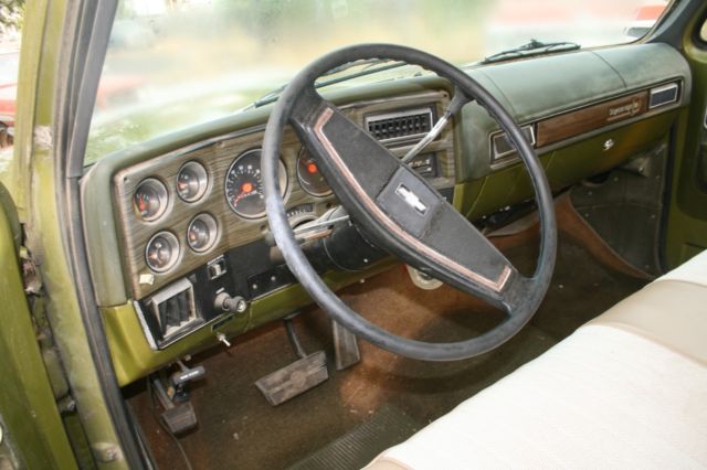 1973 Green Chevrolet C/K Pickup 3500 Cab & Chassis