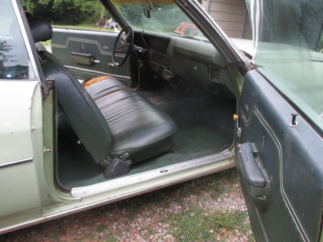 1972 Green Chevrolet Chevelle Fastback