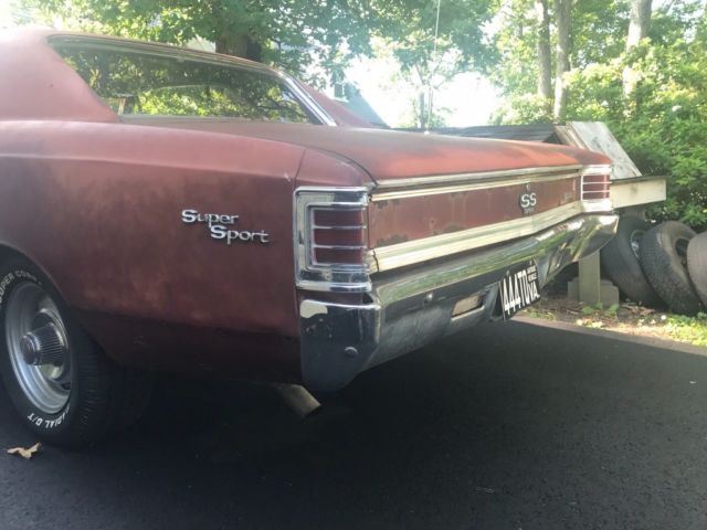 1967 Brown Chevrolet Chevelle Coupe