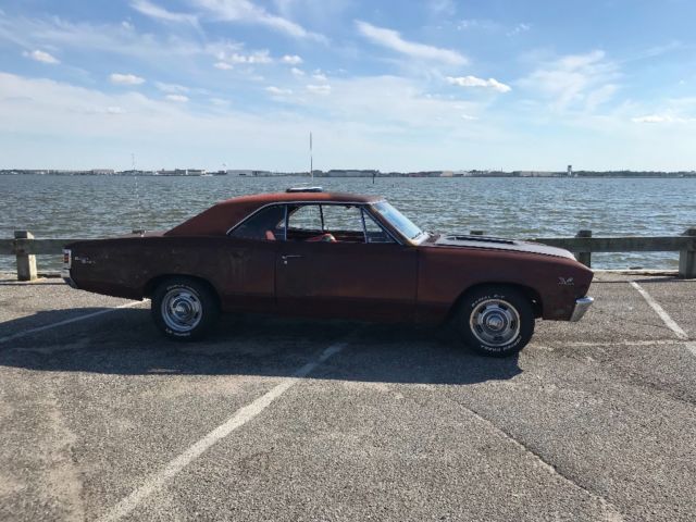 1967 Brown Chevrolet Chevelle Coupe