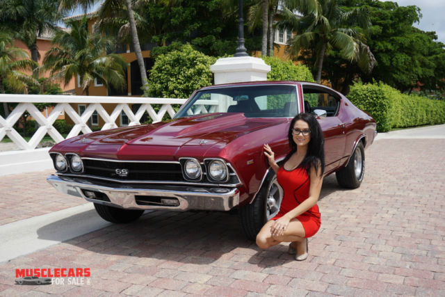 1969 Red Chevrolet Chevelle Coupe