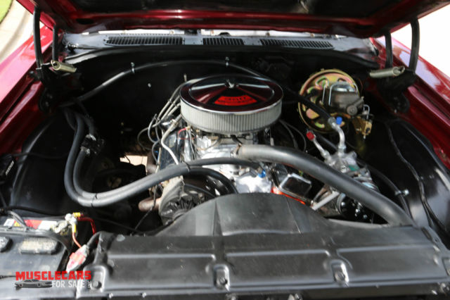 1969 Red Chevrolet Chevelle Coupe