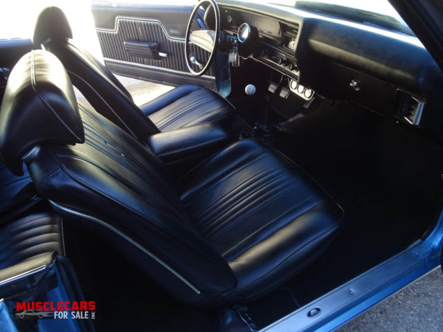 1972 Blue Met Chevrolet Chevelle Coupe